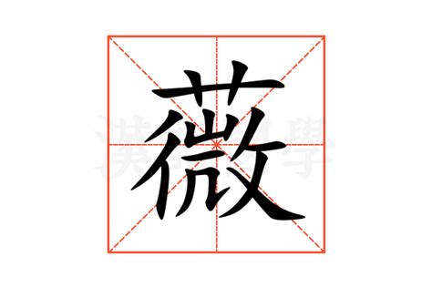 薇五行|薇的意思